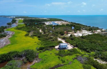 Own the Only Property With Guaranteed Views on Both Sides of Caye Caulker