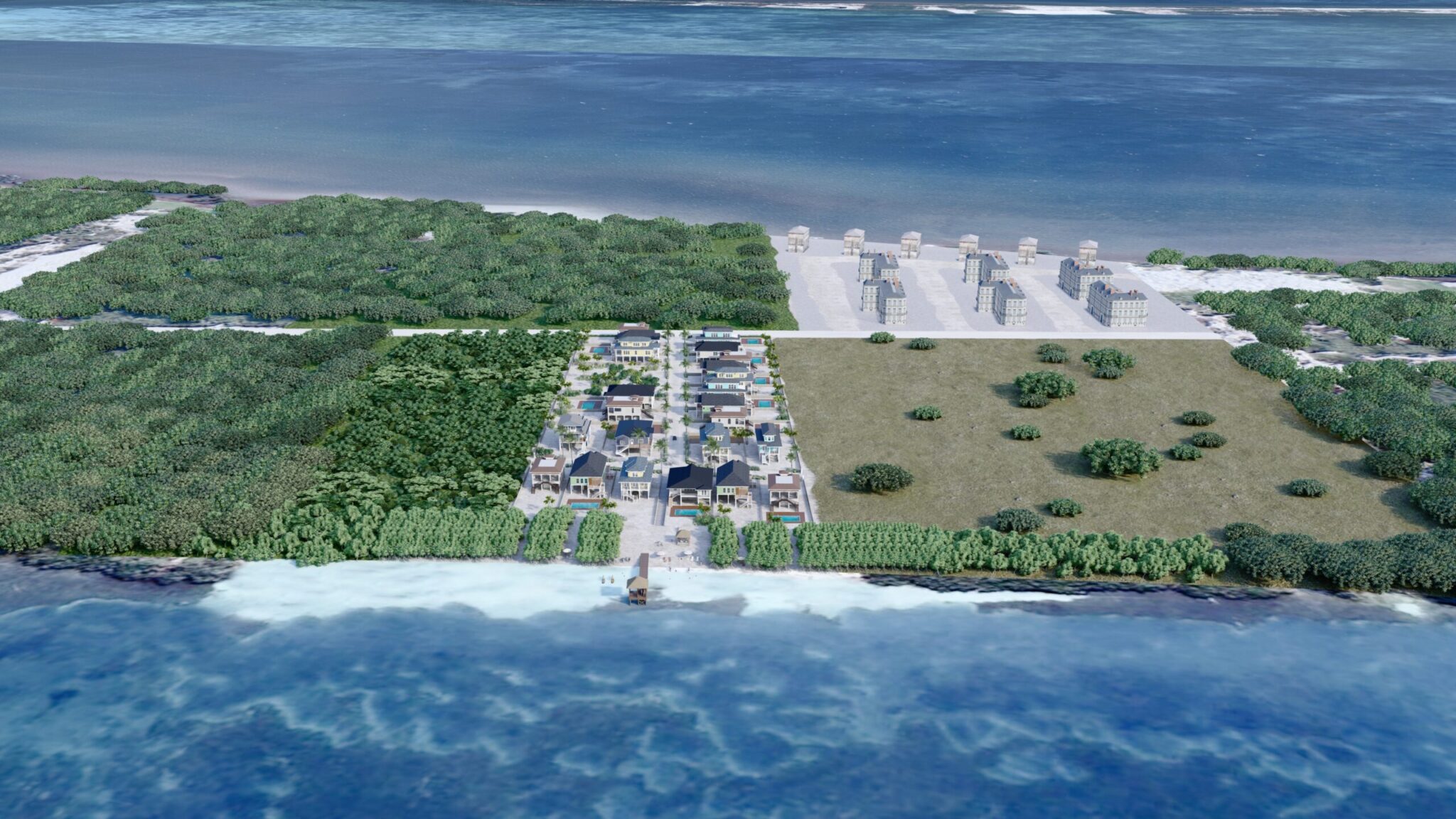 Manatee shores northside Caye Caulker Property for Sale beach front